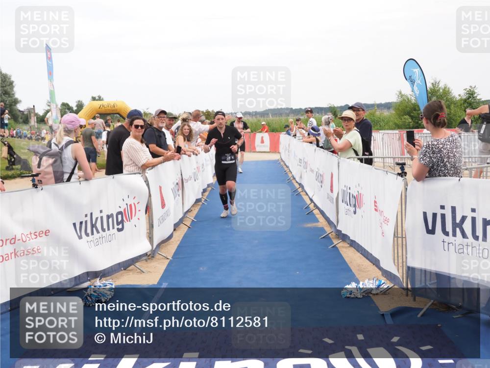 22.06.2025 - Viking Triathlon MichiJ http://msf.ph/oto/8112581 22.06.2025 15:03:18 Ziel 19, 38, 536 meine-sportfotos.de