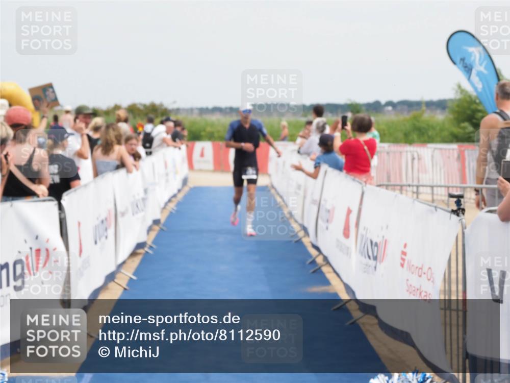 22.06.2025 - Viking Triathlon MichiJ http://msf.ph/oto/8112590 22.06.2025 14:53:46 Ziel 329, 478 meine-sportfotos.de