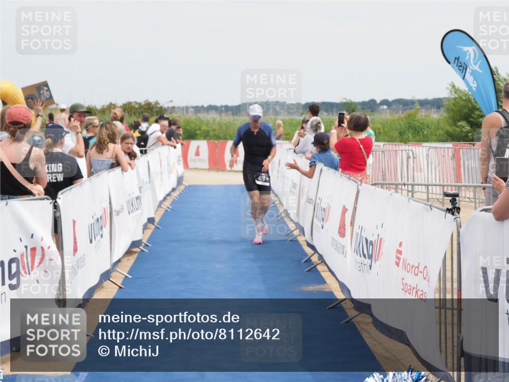 22.06.2025 - Viking Triathlon MichiJ http://msf.ph/oto/8112642 22.06.2025 14:53:46 Ziel 329, 478 meine-sportfotos.de