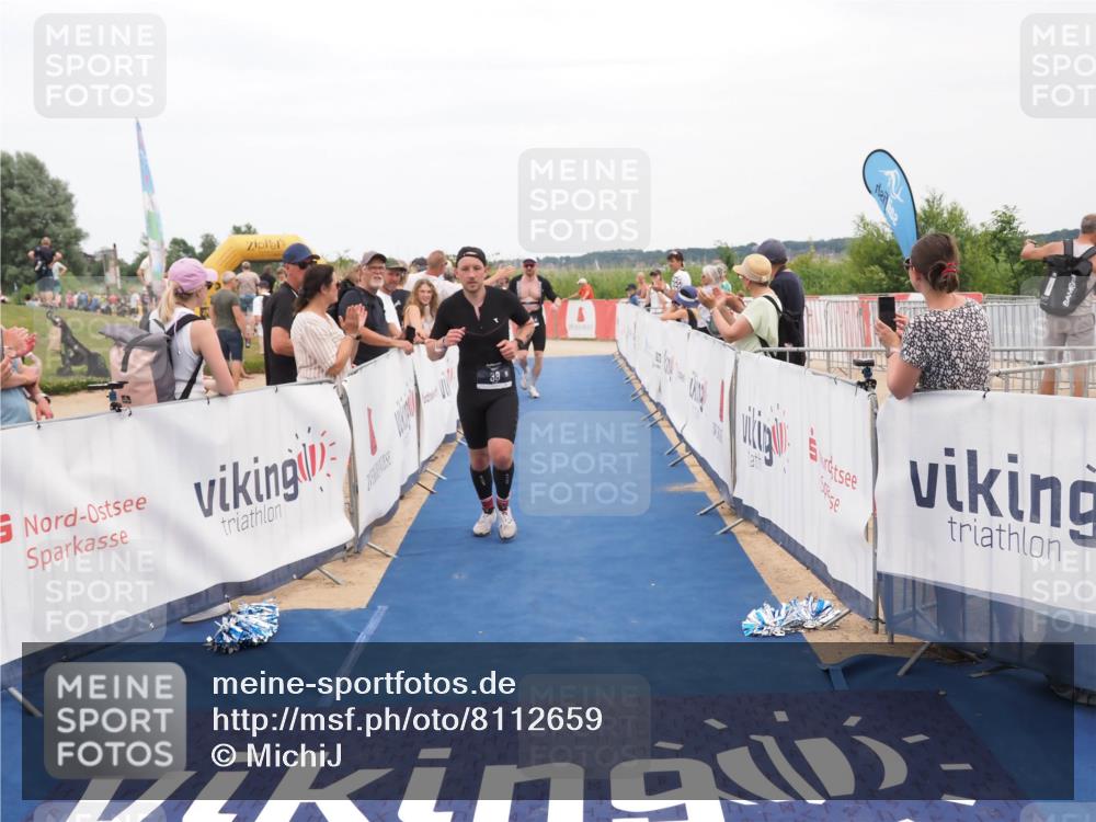 22.06.2025 - Viking Triathlon MichiJ http://msf.ph/oto/8112659 22.06.2025 15:03:19 Ziel 19, 38, 536 meine-sportfotos.de