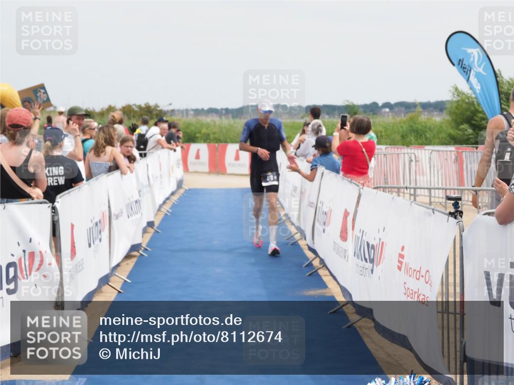 22.06.2025 - Viking Triathlon MichiJ http://msf.ph/oto/8112674 22.06.2025 14:53:47 Ziel 329, 478 meine-sportfotos.de