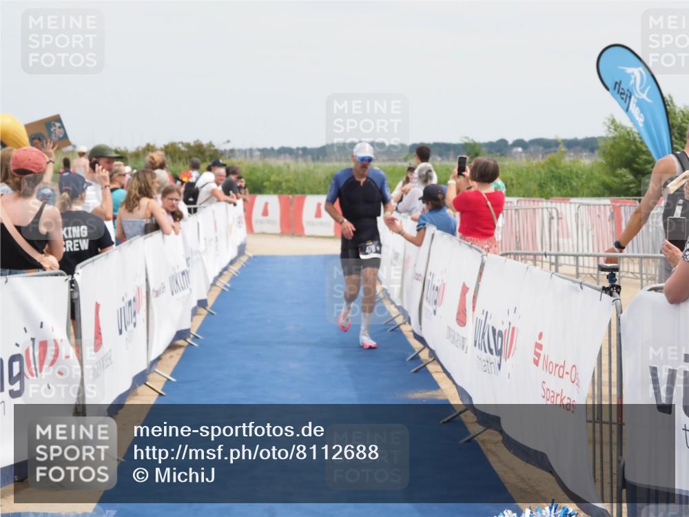 22.06.2025 - Viking Triathlon MichiJ http://msf.ph/oto/8112688 22.06.2025 14:53:47 Ziel 329, 478 meine-sportfotos.de