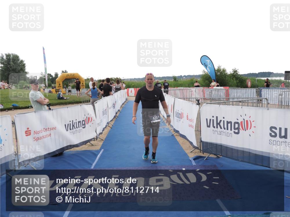 22.06.2025 - Viking Triathlon MichiJ http://msf.ph/oto/8112714 22.06.2025 16:25:24 Ziel 439 meine-sportfotos.de