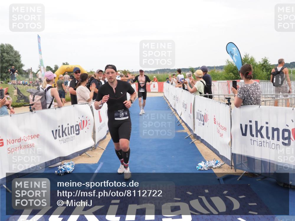 22.06.2025 - Viking Triathlon MichiJ http://msf.ph/oto/8112722 22.06.2025 15:03:19 Ziel 19, 38, 536 meine-sportfotos.de