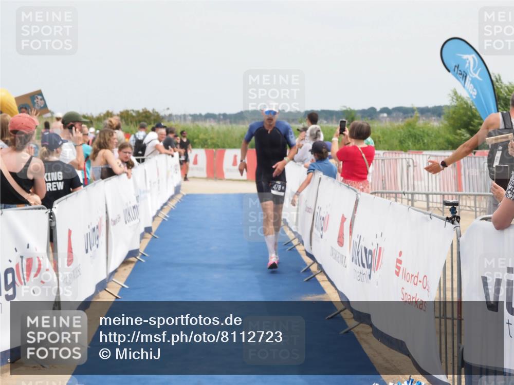 22.06.2025 - Viking Triathlon MichiJ http://msf.ph/oto/8112723 22.06.2025 14:53:47 Ziel 329, 478 meine-sportfotos.de