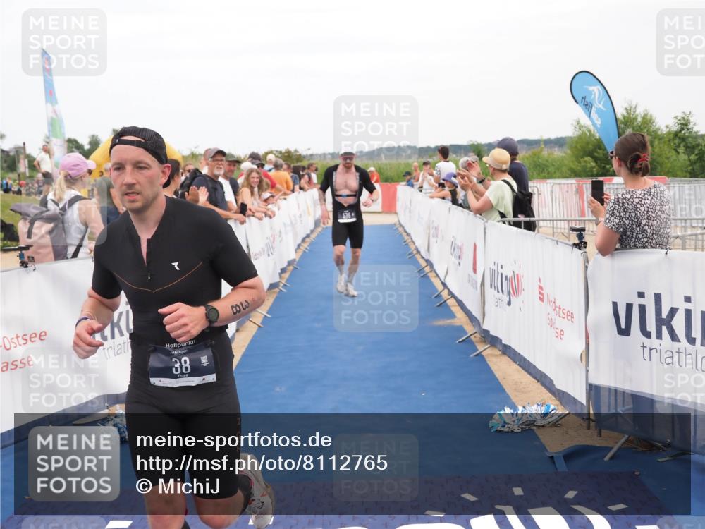 22.06.2025 - Viking Triathlon MichiJ http://msf.ph/oto/8112765 22.06.2025 15:03:20 Ziel 19, 38, 536 meine-sportfotos.de