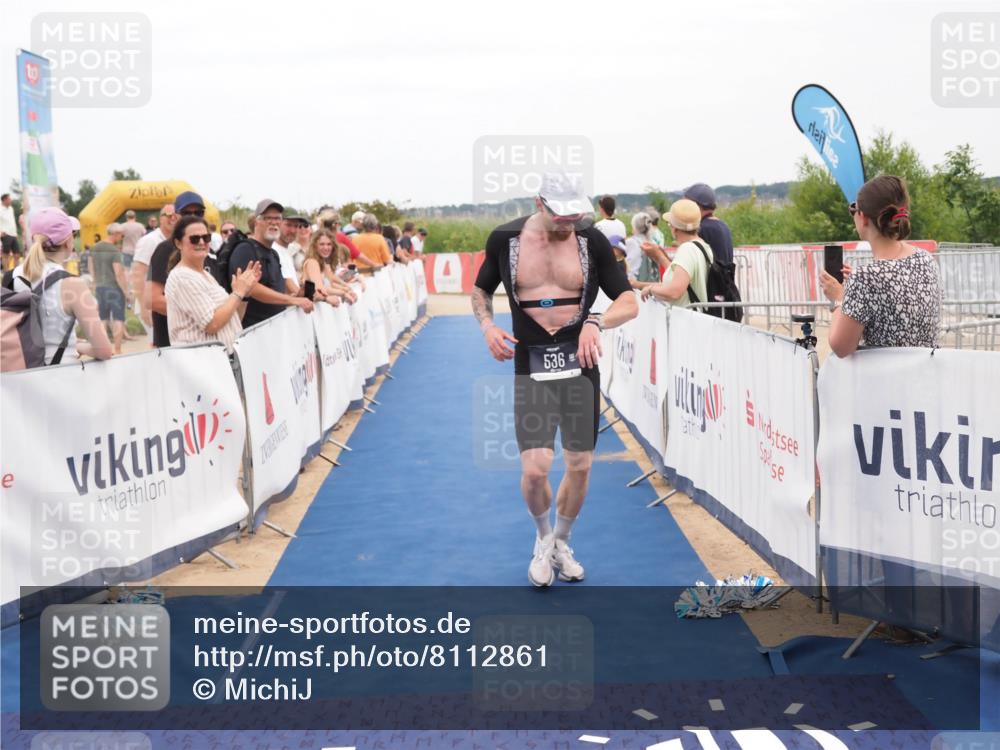 22.06.2025 - Viking Triathlon MichiJ http://msf.ph/oto/8112861 22.06.2025 15:03:21 Ziel 38, 536 meine-sportfotos.de