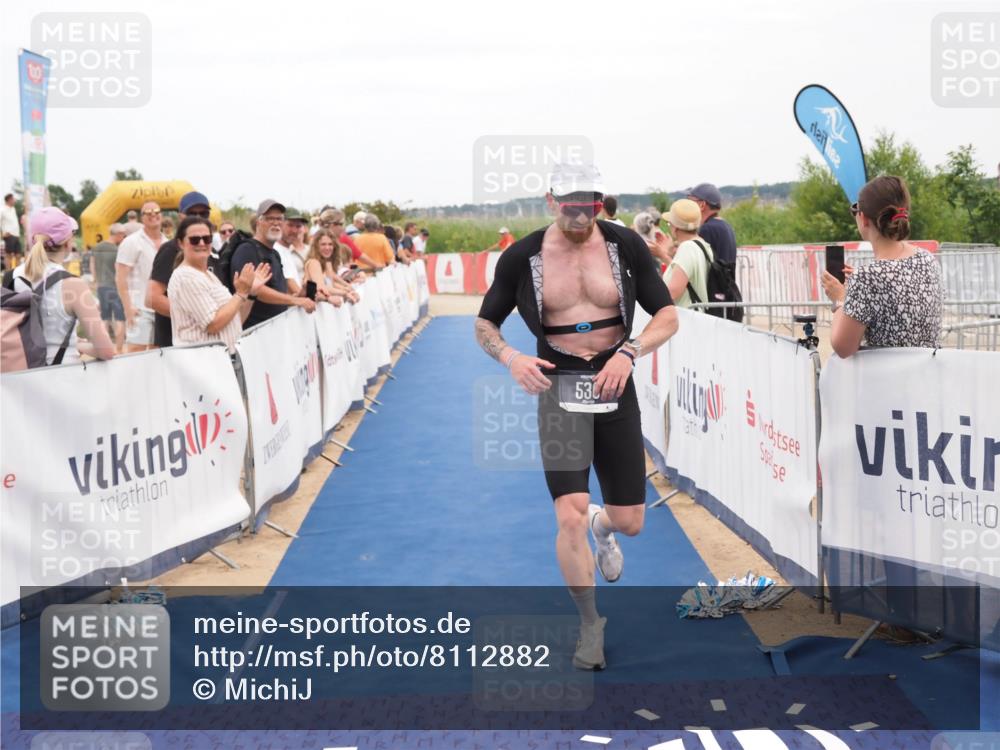 22.06.2025 - Viking Triathlon MichiJ http://msf.ph/oto/8112882 22.06.2025 15:03:22 Ziel 38, 536 meine-sportfotos.de
