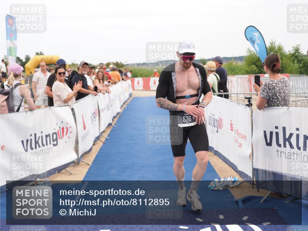 22.06.2025 - Viking Triathlon MichiJ http://msf.ph/oto/8112895 22.06.2025 15:03:22 Ziel 38, 536 meine-sportfotos.de