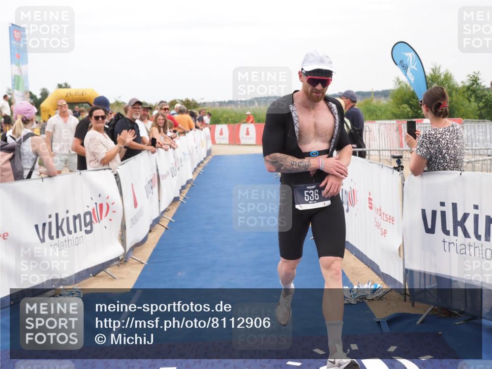22.06.2025 - Viking Triathlon MichiJ http://msf.ph/oto/8112906 22.06.2025 15:03:22 Ziel 38, 536 meine-sportfotos.de