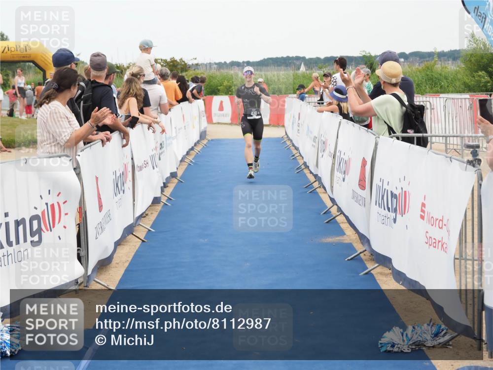 22.06.2025 - Viking Triathlon MichiJ http://msf.ph/oto/8112987 22.06.2025 15:03:52 Ziel 438 meine-sportfotos.de