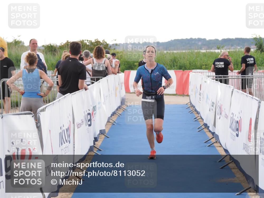 22.06.2025 - Viking Triathlon MichiJ http://msf.ph/oto/8113052 22.06.2025 16:25:39 Ziel 133, 166 meine-sportfotos.de