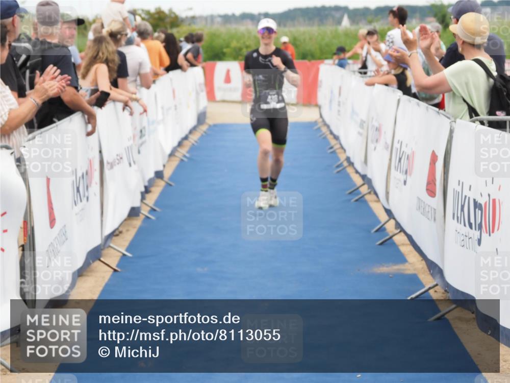 22.06.2025 - Viking Triathlon MichiJ http://msf.ph/oto/8113055 22.06.2025 15:03:53 Ziel 438 meine-sportfotos.de
