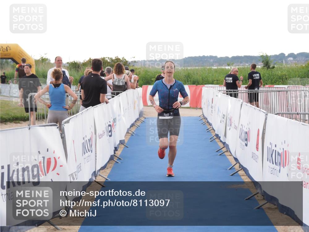 22.06.2025 - Viking Triathlon MichiJ http://msf.ph/oto/8113097 22.06.2025 16:25:39 Ziel 133, 166 meine-sportfotos.de