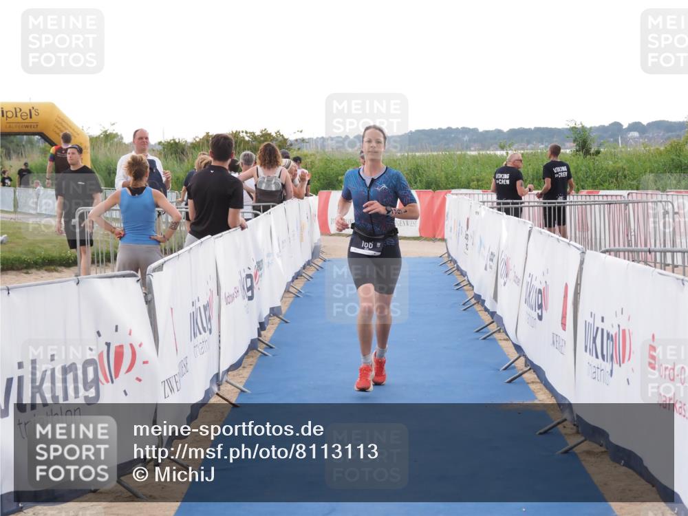 22.06.2025 - Viking Triathlon MichiJ http://msf.ph/oto/8113113 22.06.2025 16:25:40 Ziel 133, 166 meine-sportfotos.de