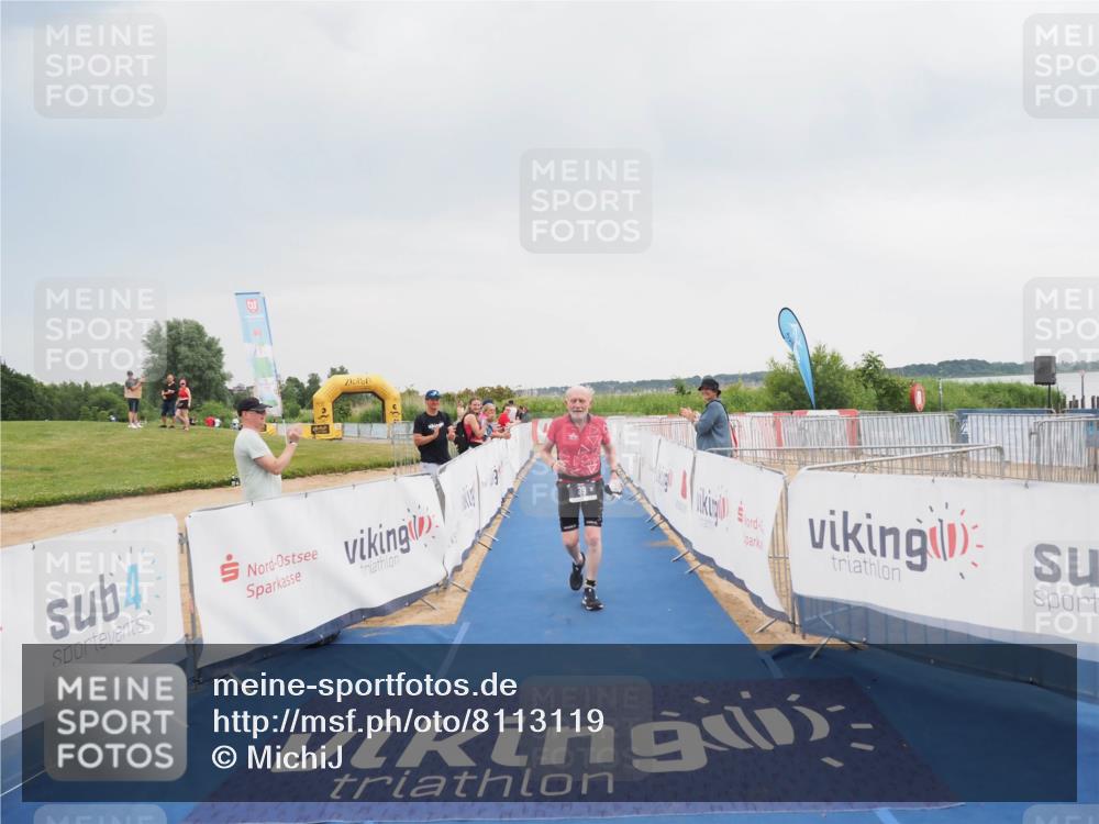 22.06.2025 - Viking Triathlon MichiJ http://msf.ph/oto/8113119 22.06.2025 16:43:15 Ziel 39 meine-sportfotos.de