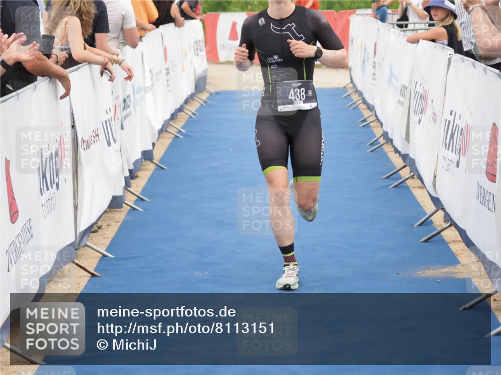 22.06.2025 - Viking Triathlon MichiJ http://msf.ph/oto/8113151 22.06.2025 15:03:54 Ziel 438 meine-sportfotos.de