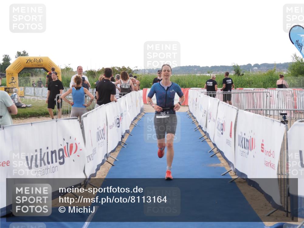 22.06.2025 - Viking Triathlon MichiJ http://msf.ph/oto/8113164 22.06.2025 16:25:40 Ziel 133, 166 meine-sportfotos.de