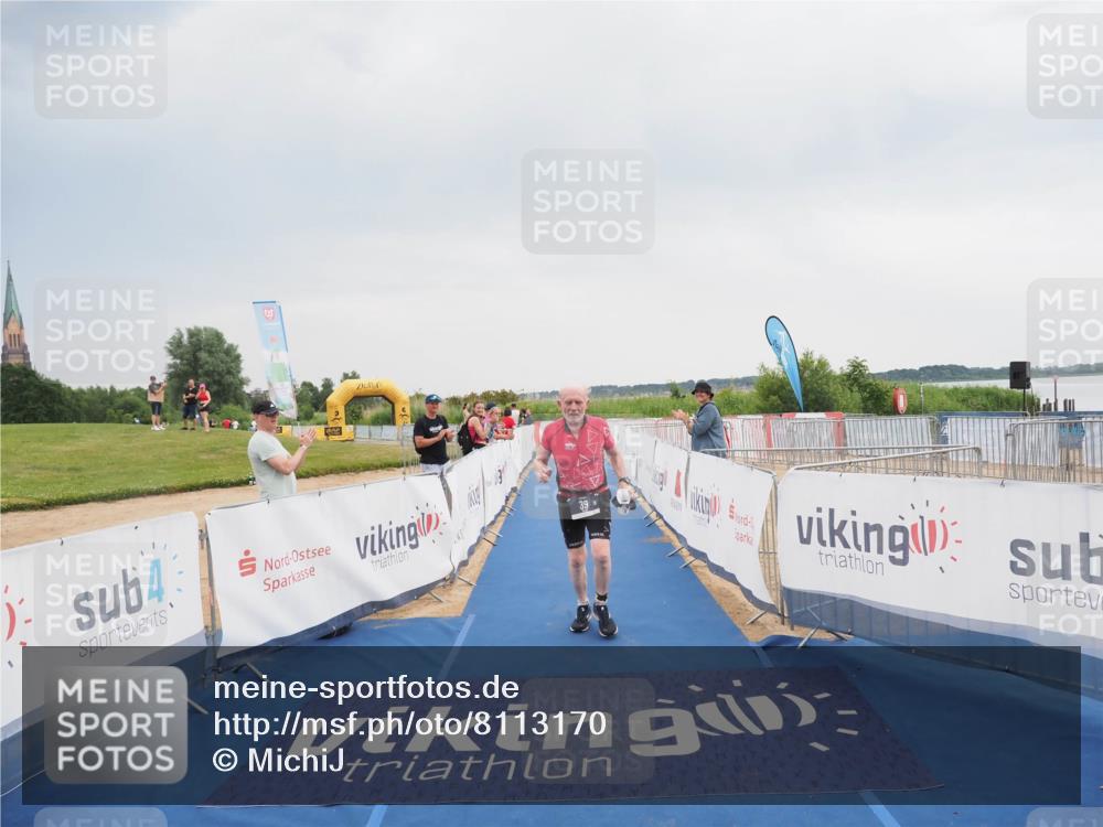 22.06.2025 - Viking Triathlon MichiJ http://msf.ph/oto/8113170 22.06.2025 16:43:15 Ziel 39 meine-sportfotos.de
