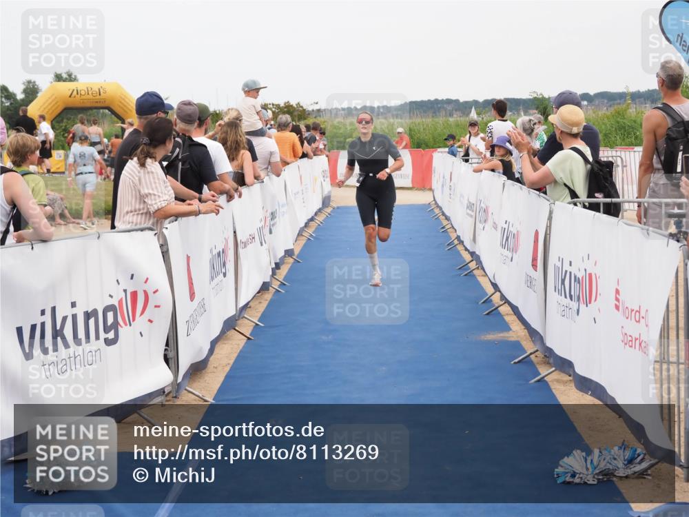 22.06.2025 - Viking Triathlon MichiJ http://msf.ph/oto/8113269 22.06.2025 15:04:01 Ziel 20 meine-sportfotos.de