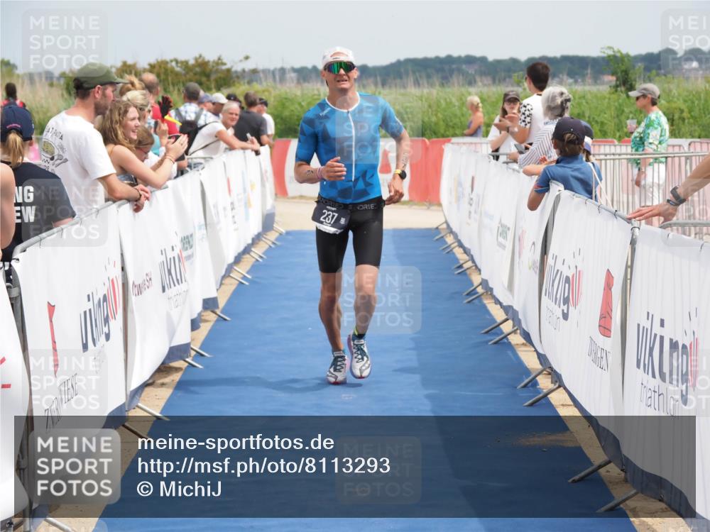 22.06.2025 - Viking Triathlon MichiJ http://msf.ph/oto/8113293 22.06.2025 14:54:17 Ziel 237 meine-sportfotos.de