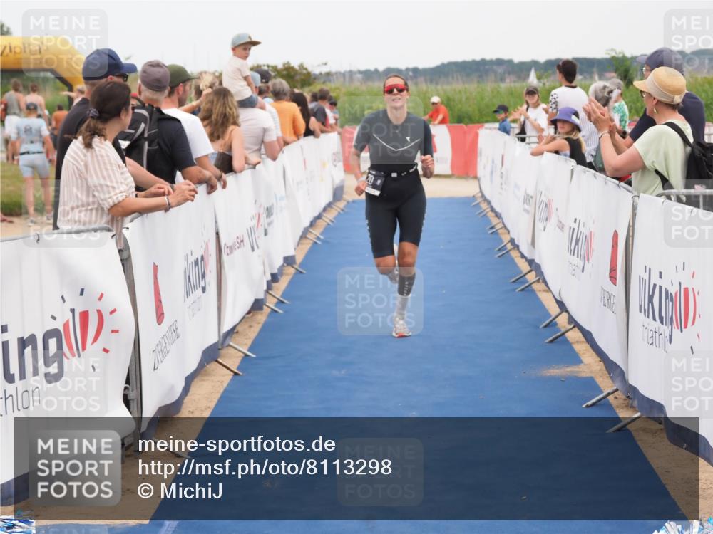 22.06.2025 - Viking Triathlon MichiJ http://msf.ph/oto/8113298 22.06.2025 15:04:01 Ziel 20 meine-sportfotos.de