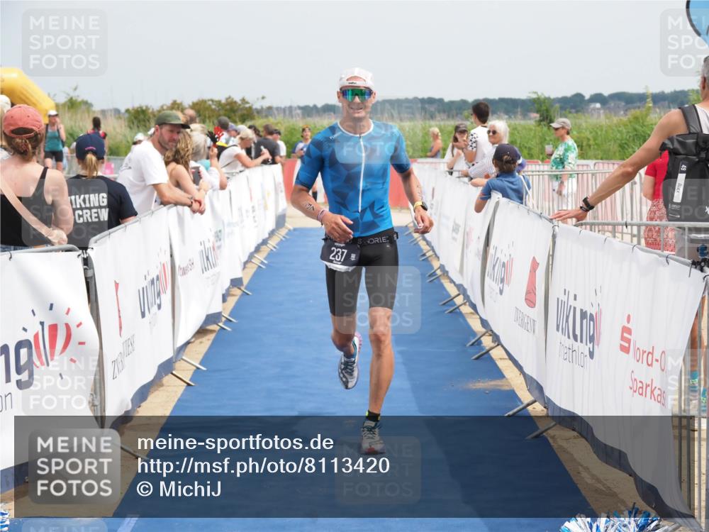 22.06.2025 - Viking Triathlon MichiJ http://msf.ph/oto/8113420 22.06.2025 14:54:18 Ziel 135, 237 meine-sportfotos.de