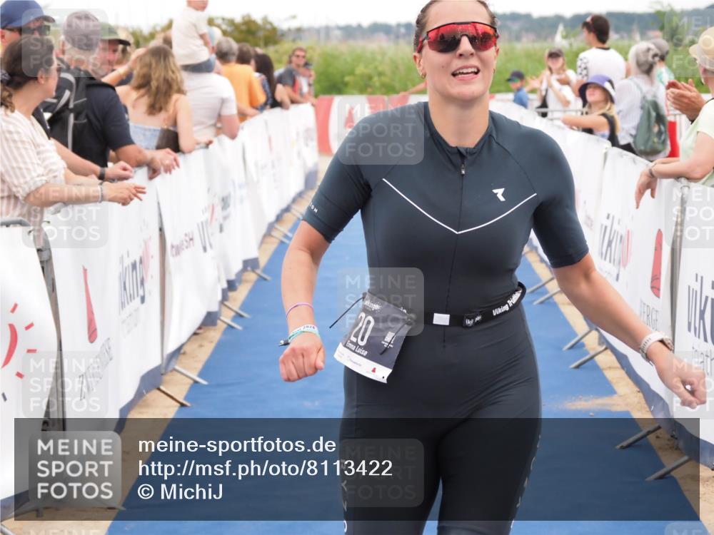 22.06.2025 - Viking Triathlon MichiJ http://msf.ph/oto/8113422 22.06.2025 15:04:03 Ziel 20 meine-sportfotos.de