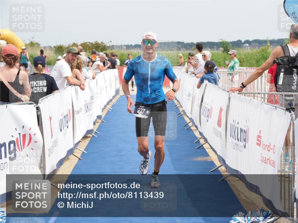 22.06.2025 - Viking Triathlon MichiJ http://msf.ph/oto/8113439 22.06.2025 14:54:18 Ziel 135, 237 meine-sportfotos.de