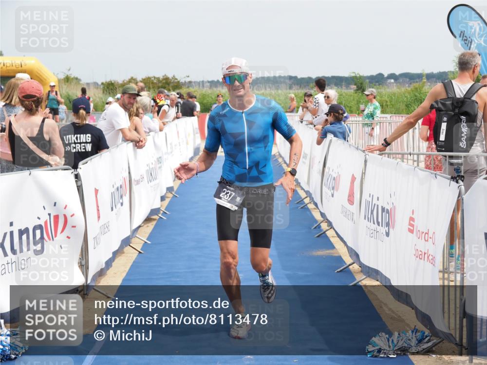 22.06.2025 - Viking Triathlon MichiJ http://msf.ph/oto/8113478 22.06.2025 14:54:19 Ziel 135, 237 meine-sportfotos.de