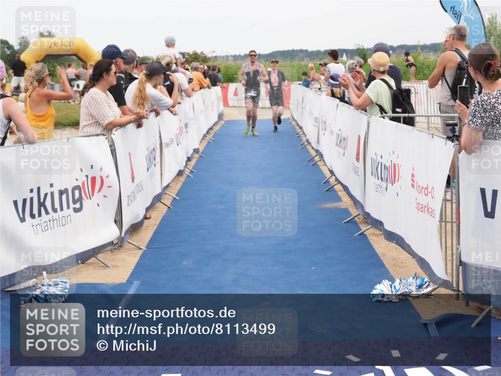 22.06.2025 - Viking Triathlon MichiJ http://msf.ph/oto/8113499 22.06.2025 15:04:23 Ziel 255, 550 meine-sportfotos.de