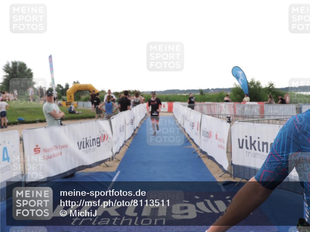 22.06.2025 - Viking Triathlon MichiJ http://msf.ph/oto/8113511 22.06.2025 16:25:43 Ziel 133, 166 meine-sportfotos.de