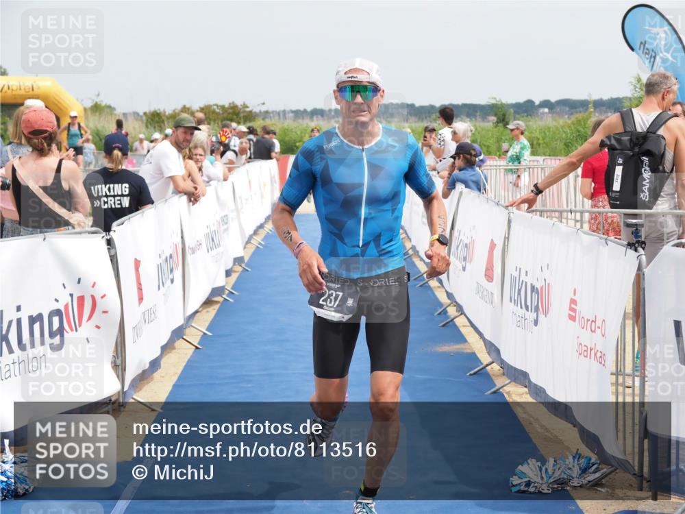 22.06.2025 - Viking Triathlon MichiJ http://msf.ph/oto/8113516 22.06.2025 14:54:19 Ziel 135, 237 meine-sportfotos.de