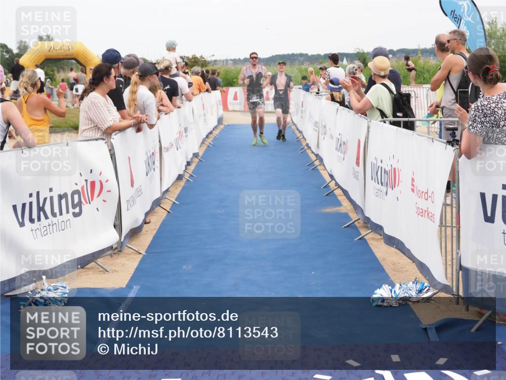 22.06.2025 - Viking Triathlon MichiJ http://msf.ph/oto/8113543 22.06.2025 15:04:23 Ziel 255, 550 meine-sportfotos.de