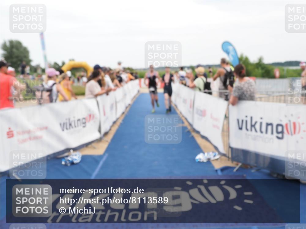 22.06.2025 - Viking Triathlon MichiJ http://msf.ph/oto/8113589 22.06.2025 15:04:25 Ziel 255, 550 meine-sportfotos.de