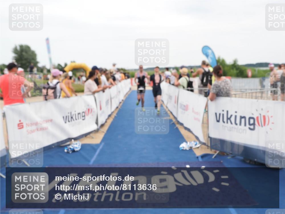 22.06.2025 - Viking Triathlon MichiJ http://msf.ph/oto/8113636 22.06.2025 15:04:25 Ziel 255, 550 meine-sportfotos.de