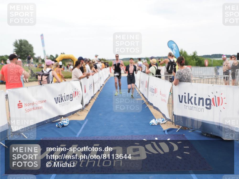 22.06.2025 - Viking Triathlon MichiJ http://msf.ph/oto/8113644 22.06.2025 15:04:25 Ziel 255, 550 meine-sportfotos.de
