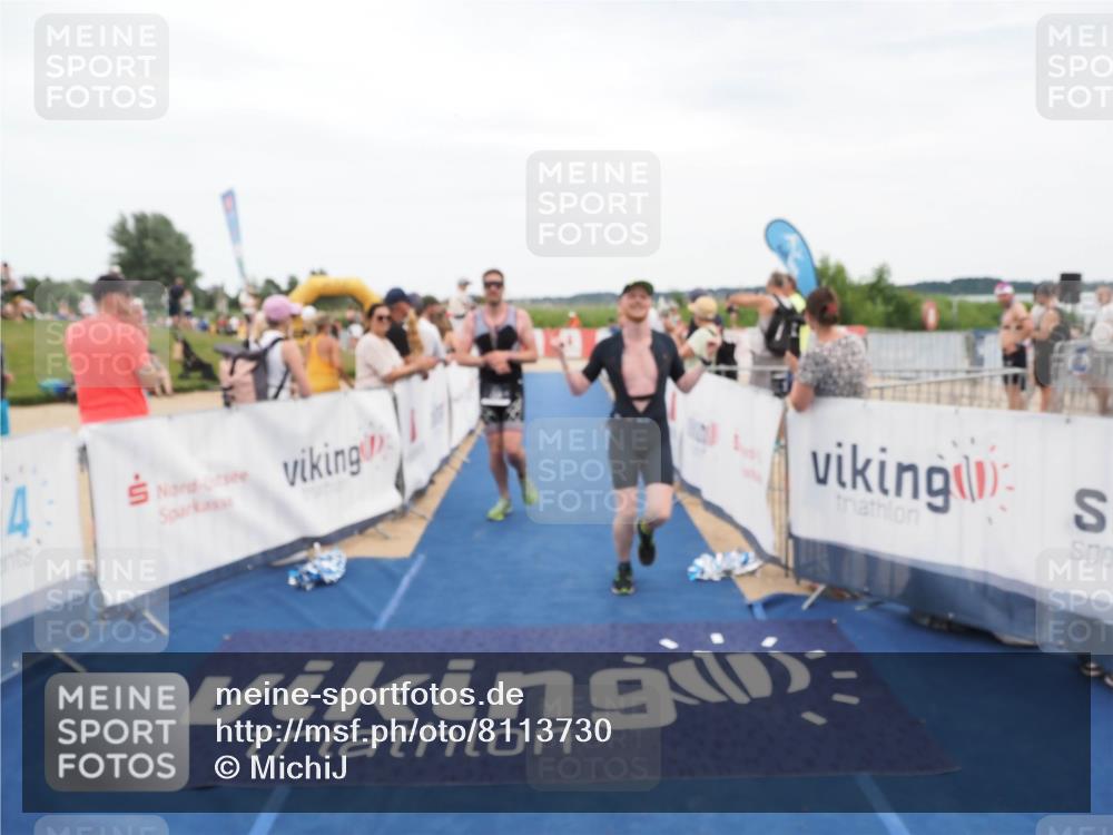 22.06.2025 - Viking Triathlon MichiJ http://msf.ph/oto/8113730 22.06.2025 15:04:26 Ziel 255, 550 meine-sportfotos.de