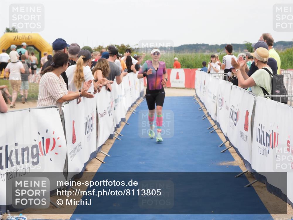 22.06.2025 - Viking Triathlon MichiJ http://msf.ph/oto/8113805 22.06.2025 15:04:46 Ziel 215 meine-sportfotos.de