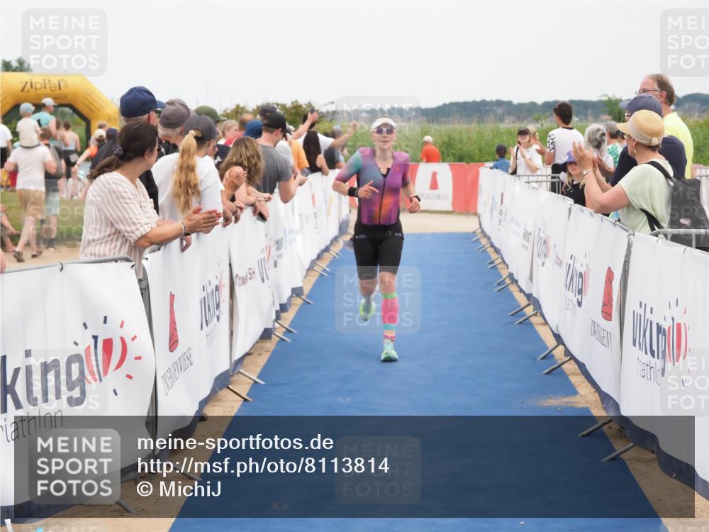 22.06.2025 - Viking Triathlon MichiJ http://msf.ph/oto/8113814 22.06.2025 15:04:46 Ziel 215 meine-sportfotos.de