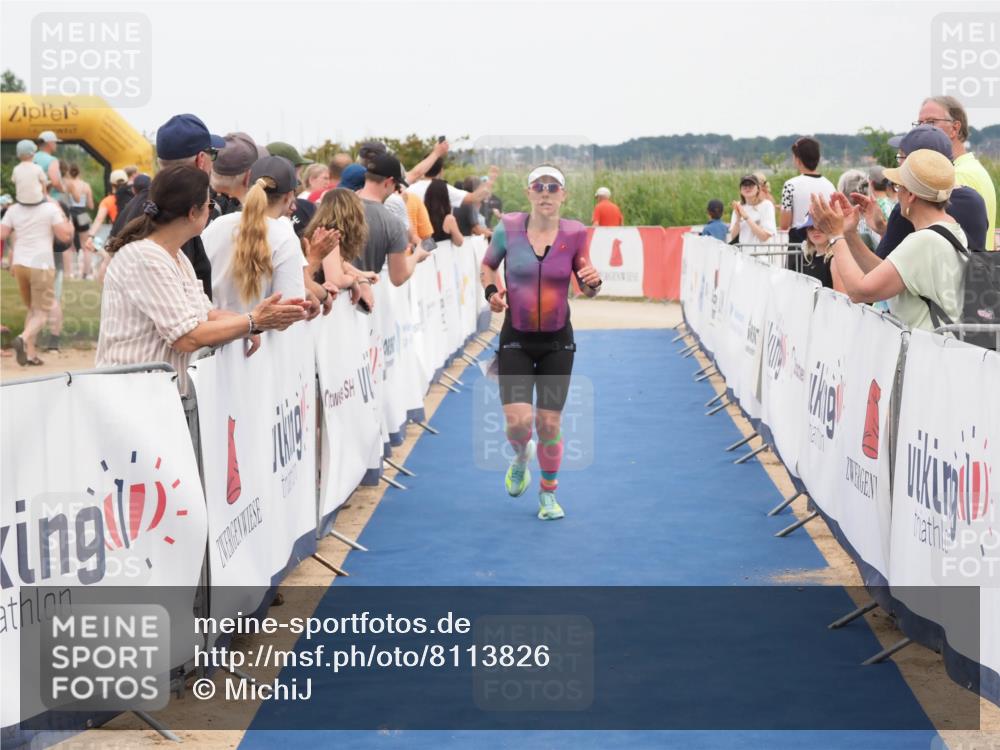 22.06.2025 - Viking Triathlon MichiJ http://msf.ph/oto/8113826 22.06.2025 15:04:46 Ziel 215 meine-sportfotos.de