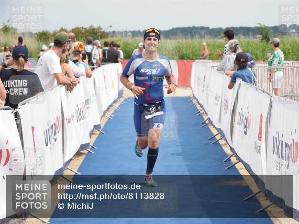 22.06.2025 - Viking Triathlon MichiJ http://msf.ph/oto/8113828 22.06.2025 14:54:24 Ziel 135, 448 meine-sportfotos.de