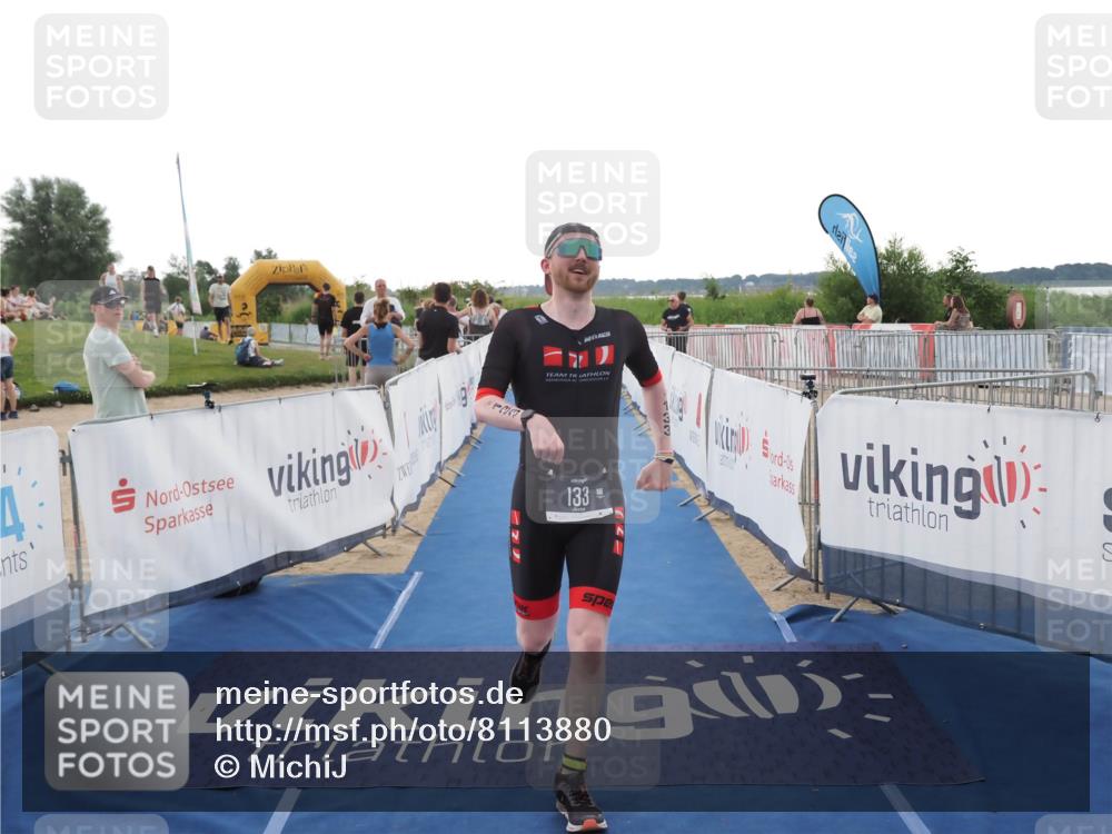 22.06.2025 - Viking Triathlon MichiJ http://msf.ph/oto/8113880 22.06.2025 16:25:46 Ziel 133 meine-sportfotos.de