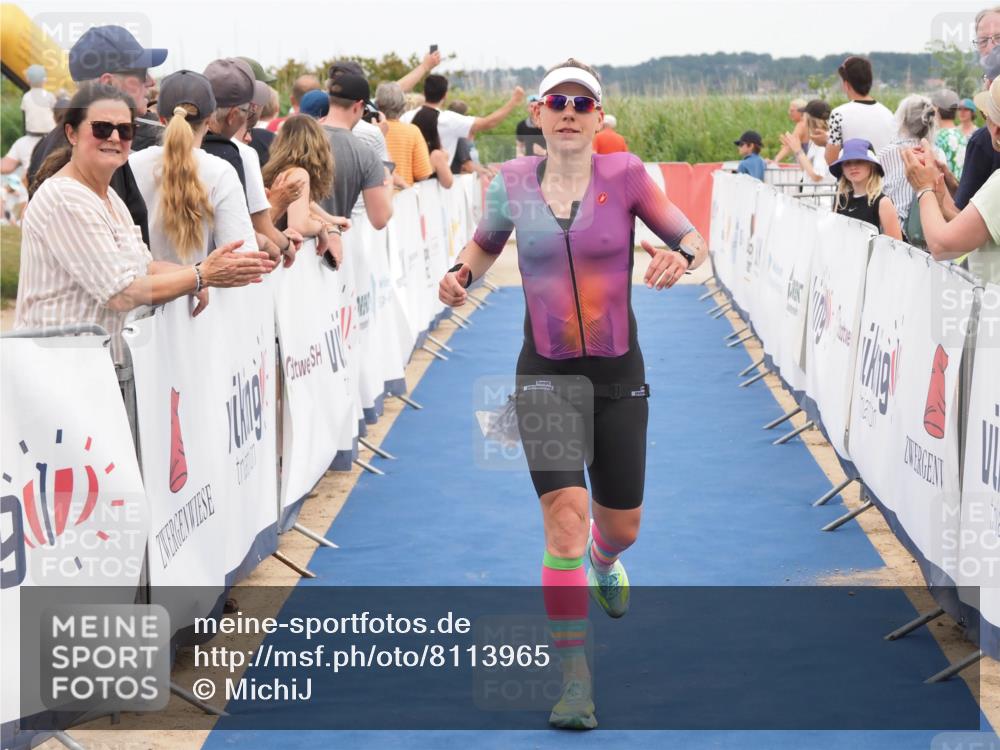 22.06.2025 - Viking Triathlon MichiJ http://msf.ph/oto/8113965 22.06.2025 15:04:47 Ziel 187, 215 meine-sportfotos.de