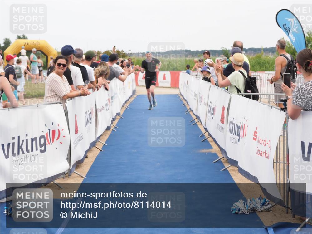 22.06.2025 - Viking Triathlon MichiJ http://msf.ph/oto/8114014 22.06.2025 15:04:51 Ziel 187, 215 meine-sportfotos.de