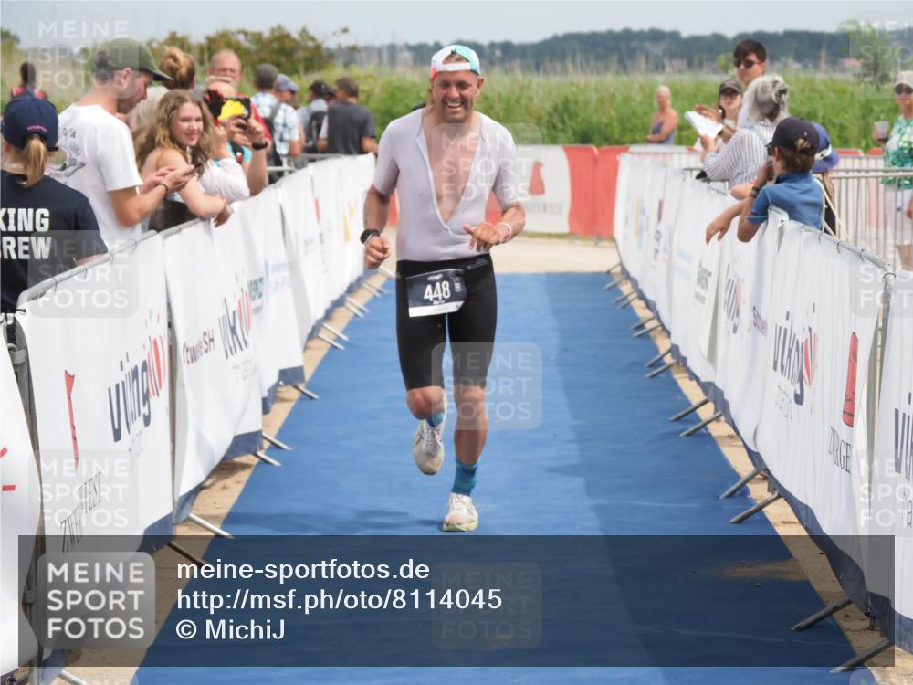 22.06.2025 - Viking Triathlon MichiJ http://msf.ph/oto/8114045 22.06.2025 14:54:28 Ziel 135, 448 meine-sportfotos.de