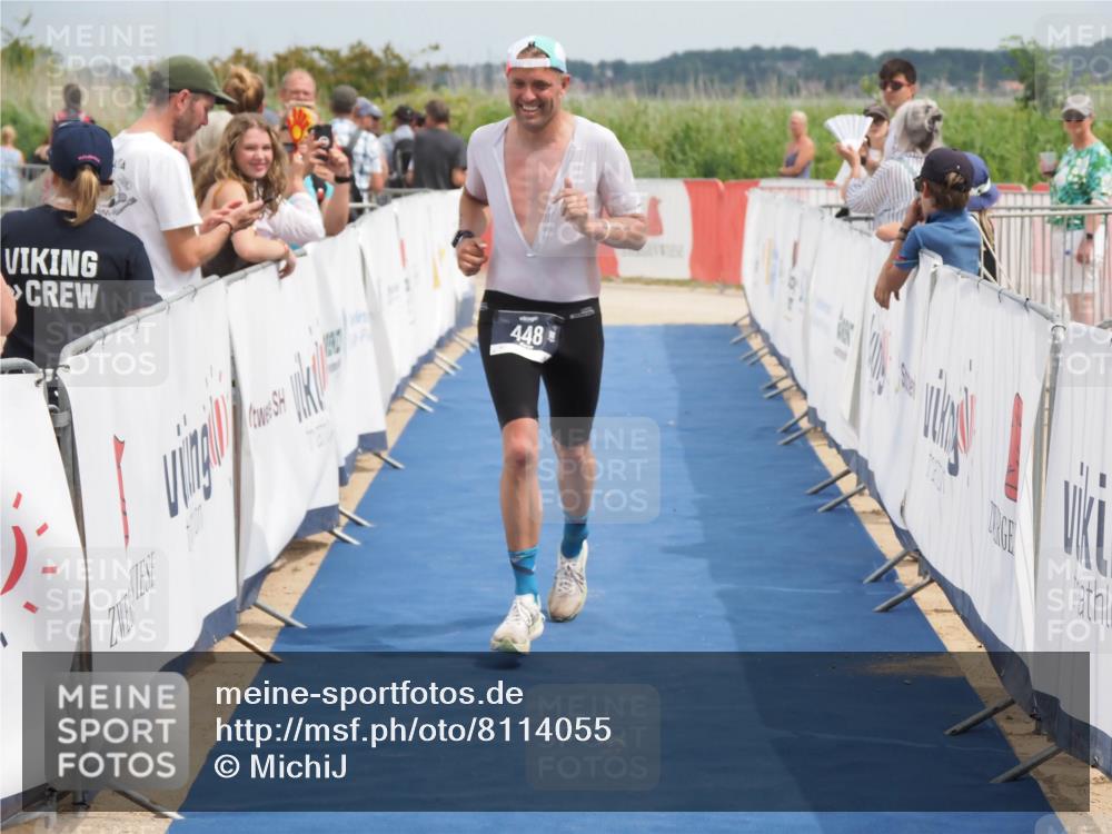 22.06.2025 - Viking Triathlon MichiJ http://msf.ph/oto/8114055 22.06.2025 14:54:28 Ziel 135, 448 meine-sportfotos.de