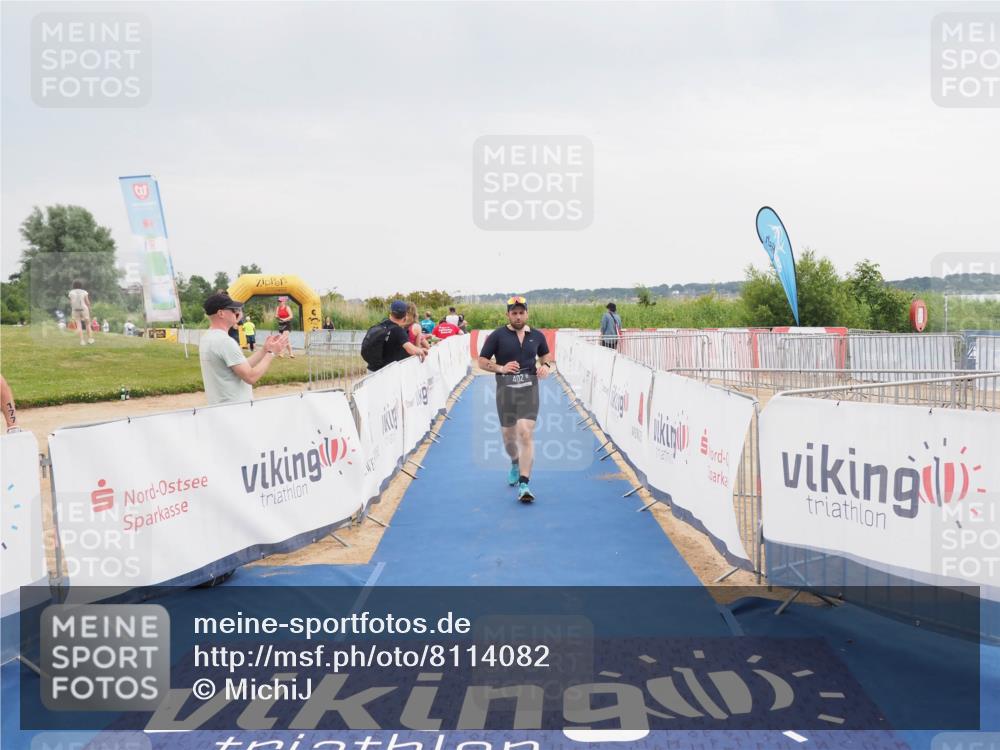 22.06.2025 - Viking Triathlon MichiJ http://msf.ph/oto/8114082 22.06.2025 16:44:58 Ziel 402 meine-sportfotos.de