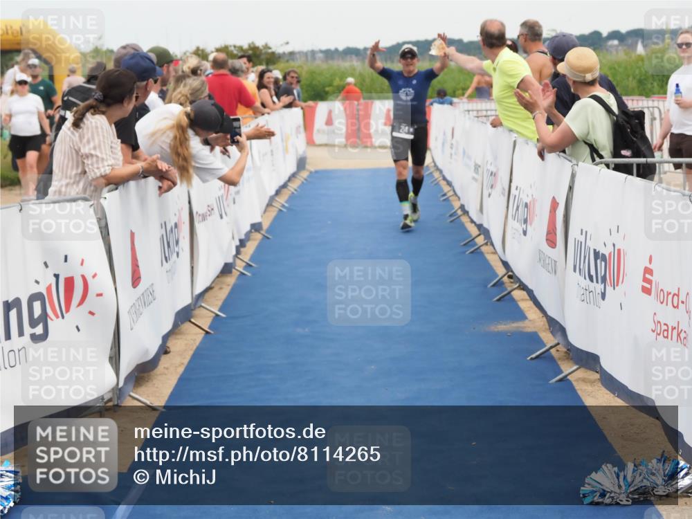 22.06.2025 - Viking Triathlon MichiJ http://msf.ph/oto/8114265 22.06.2025 15:05:11 Ziel 214 meine-sportfotos.de