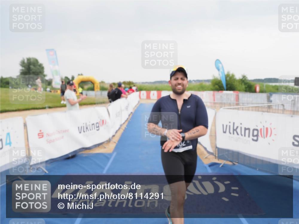 22.06.2025 - Viking Triathlon MichiJ http://msf.ph/oto/8114291 22.06.2025 16:45:01 Ziel 402 meine-sportfotos.de